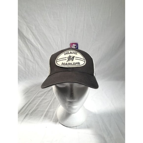 '47 Brand Other - '47 Brand Miami Marlins Hat Mens One Size Adjustable Gray